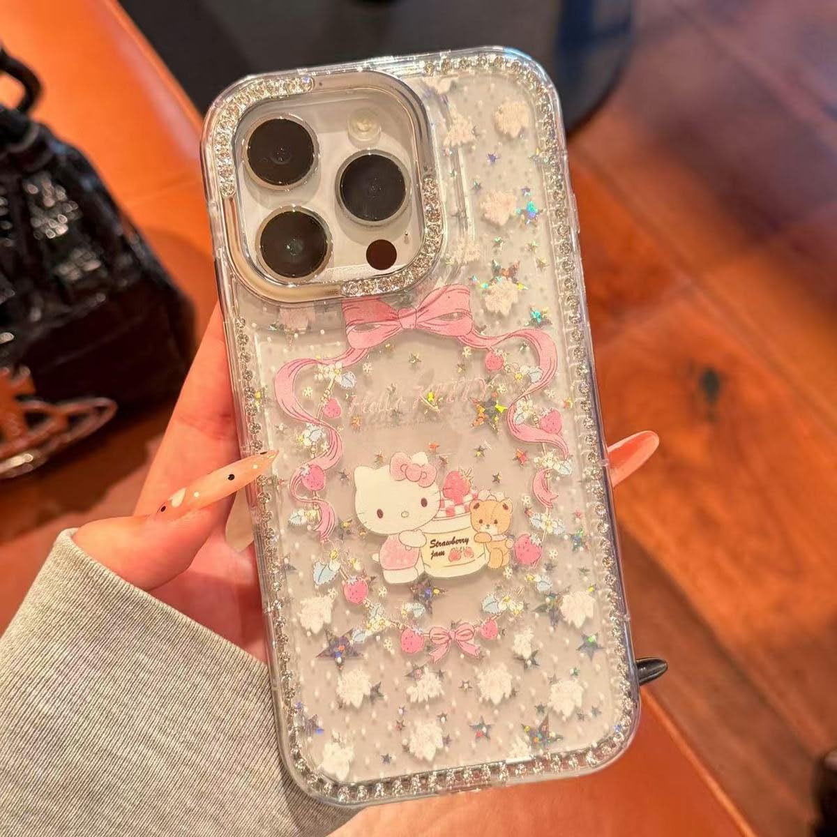 Hello Kitty iPhone17ケース Amazon.co.jp: iPhone 17 用 ケース サンリオ Hello Kitty 漫画 液状